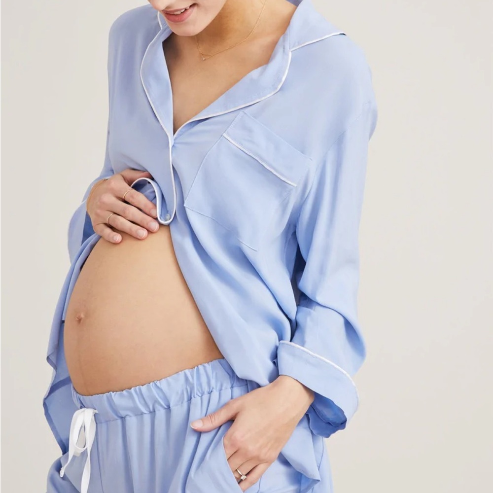 Hatch Classic Pajama Set Sky Blue
